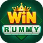 Win Rummy APK download page displayed on a mobile device